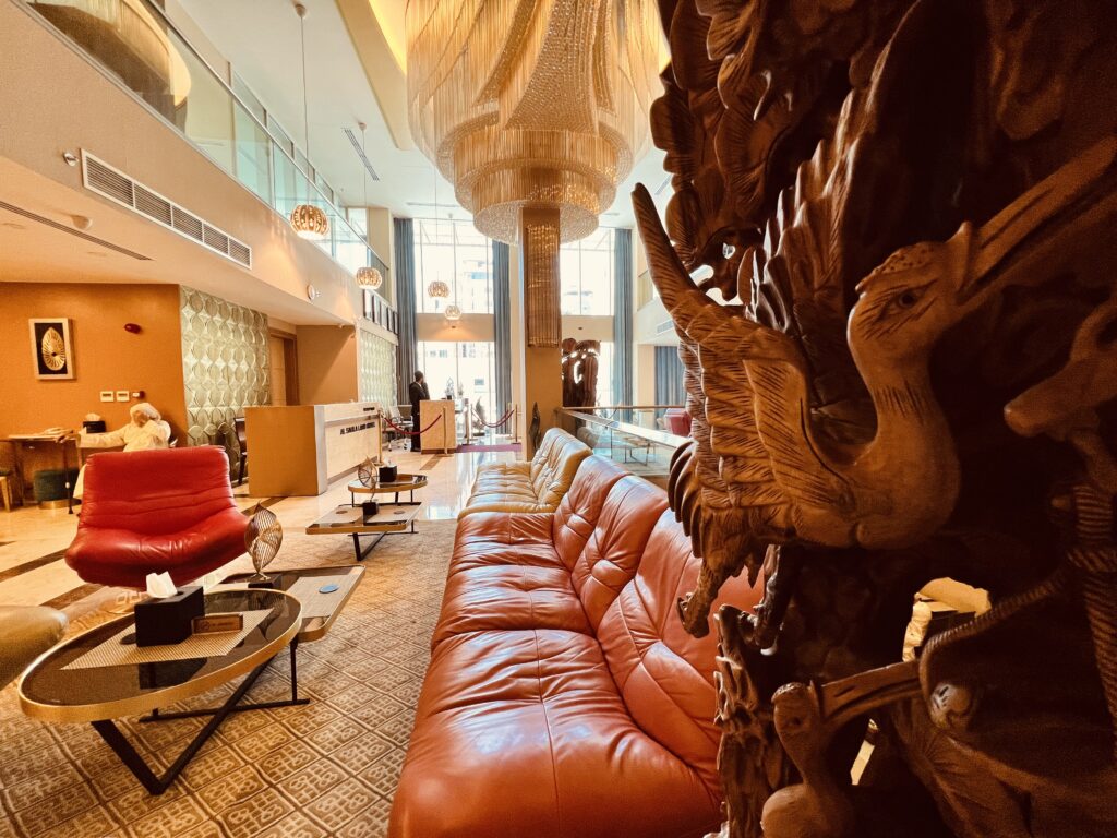 Al Salah Land Hotel reception lounge
